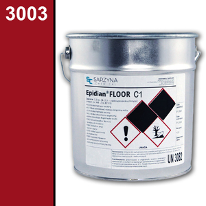 Epidian FLOOR C1 (v-5 kg) - rubinowy RAL 3003