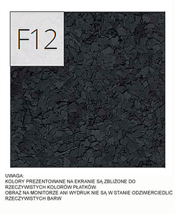 płatki dekoracyjne (1kg)  F12 czarne