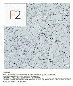 płatki dekoracyjne (1kg)  F2 popielate