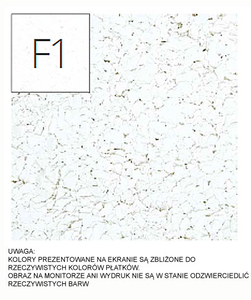 płatki dekoracyjne (1kg)  F1 białe